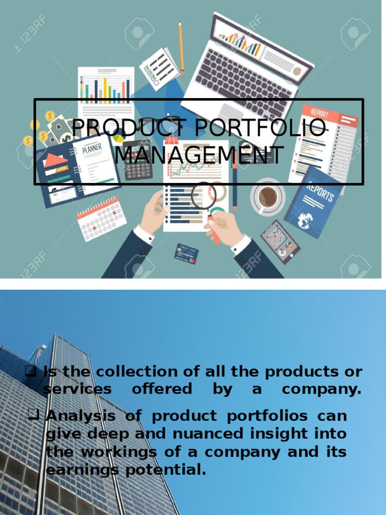 Product Portfolio Management PDF Strategic Management Market