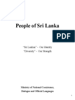 People of Sri Lanka Book