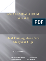 Prevdent Oral Fisiologi Dan Cara Menyikat Gigi