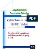 Academic Guide For First Time UTAR FICT Students (May 2010) PDF