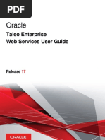 Taleo Enterprise Web Services User Guide