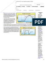 Product Life Cycles--Issues In Manufacturing Strategy..