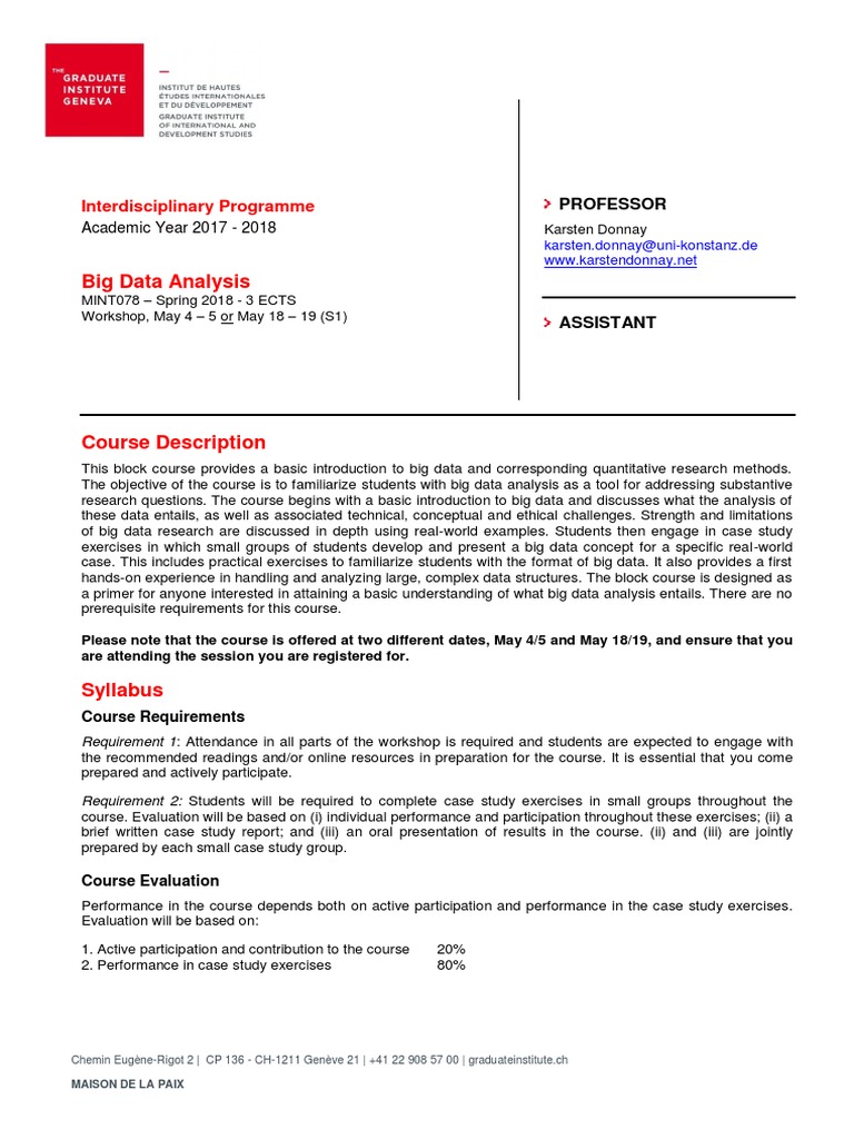 Bigdata MINT PDF | PDF | Big Data | Case Study