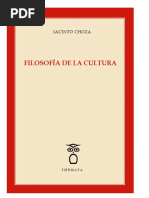 Filosofía de La Cultura Jacinto Choza PDF