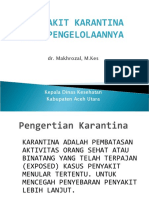  PENYAKIT KARANTINA & PENGELOLAANNYA