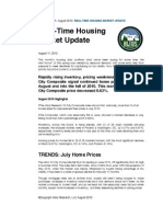Altos Research Real-Time Housing Report - August 2010