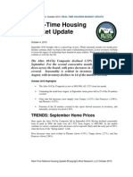 Altos Research Real-Time Housing Report - October 2010