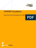 Guideline Road Rail Vehicle Management and Operations PDF