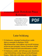 Perkembangan Demokrasi Pasca Reformasi