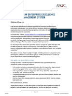 K010312 - Developing An Enterprise Excellence Business Management System PDF