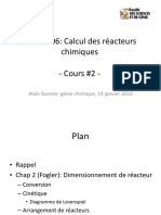 GCH 2006 Calcul Des Reacteurs Chimiques Cours PDF