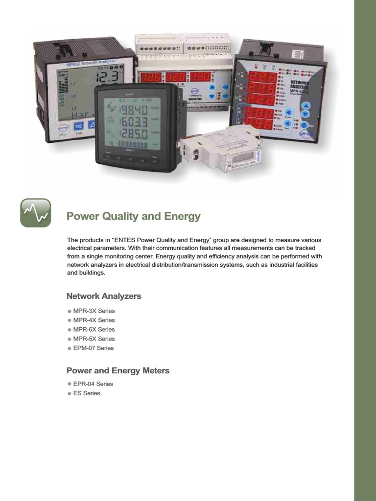 Power&Energy Meters | PDF | Programmable Logic Controller | Ac Power