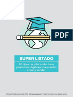 Tipos de Infoproductos PDF