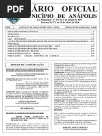 Novo decreto de Roberto sobre o coronavírus em Anápolis