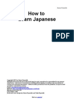Download How to Learn Japanese by ConversLogic SN4520696 doc pdf