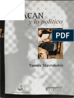 Yannis Stavrakavis - Lacan y lo politico.pdf