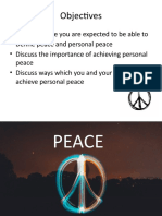 What Is Peace