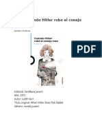 Cuando Hitler Robo El Conejo Rosa Critica