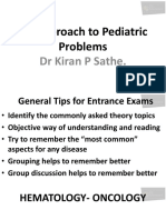 1 Pediatrics - Hemat, Onco, Rheumat, Endocrinology