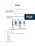 P&ID: Interpretación de diagramas de tuberías e instrumentación