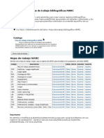 Hojas de Trabajo Bibliográfico Marc21