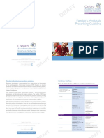 OxfordAHSN Paediatric Antibiotic Guideline Booklet V1 PDF