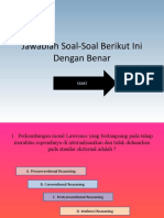 Soal Psikologi Pendidikan