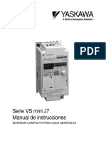 Manual Yaskawa j7