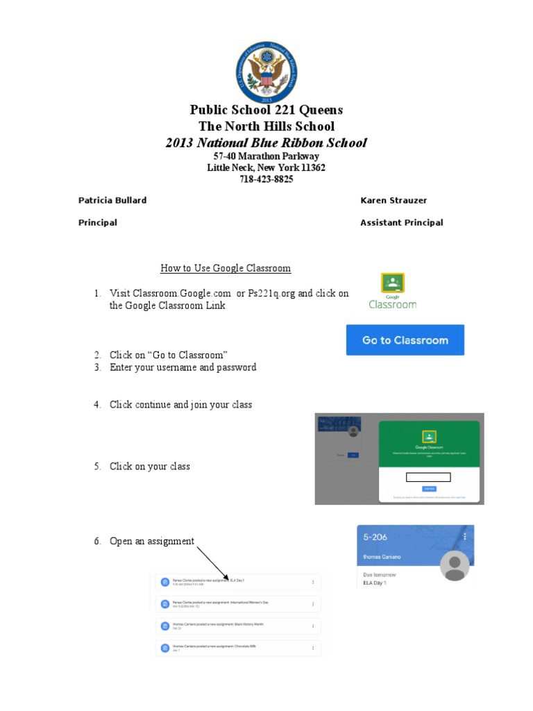 How To Use Google Classroom PDF