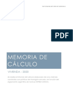 Memoria de Calculo - Casa2n PDF