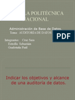 Exposición auditoría