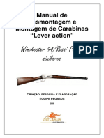 Manual de desmontagem de carabinas Winchester 94 e Rossi Puma