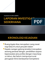 Laporan Investigasi Sederhana