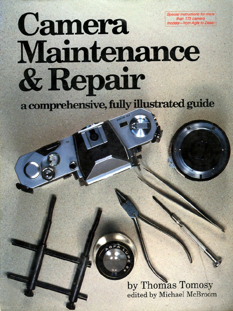 Camera Maintenance and Repair Book1 PDF PDF