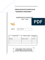 Caratulas Portafolio Docente 2017-2018 V3