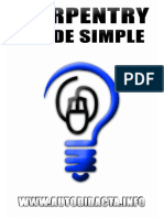 Una Excelente GUÍA de CARPINTERÍA Con PLANOS Y PROYECTOS Paso A Paso PDF