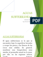 Aguas Subterráneas