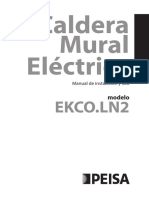Manual Caldera Mural Electrica Ekno ln2