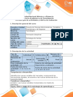 Guía de Actividades y Rubrica de Evaluación - Fase 3 - Incorporar Nuevas Variables A La Mezcla de Mercadeo