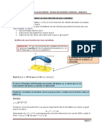 Dominio y Curvas de Nivel - Teoria