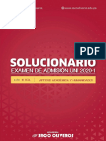 Solucionario Uni 2020-1 PDF