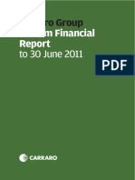 Carraro Group - Interim Financial Report As at 30 June 2011 3 5c5d6faa13ee1014999422 PDF