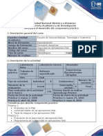 Guía para El Desarrollo Del Componente Práctico - Tarea 2 y 4 - Actividad Practica 1 y 2