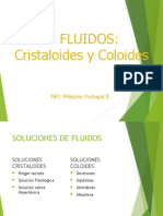 Cristaloides y Coloides