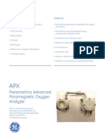 APX Panametrics Paramagnetic Oxygen Analyzer