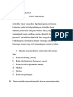 Materi 3 Statistika Dasar