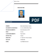 Mario Hoja de Vida PDF