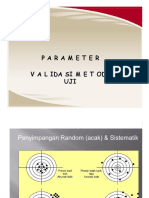 Parameter Akurasi Dan Lanjutannya 2018 Revisi