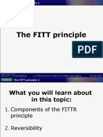 The FITT Principle