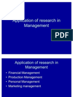 Objectives of Managerial Research